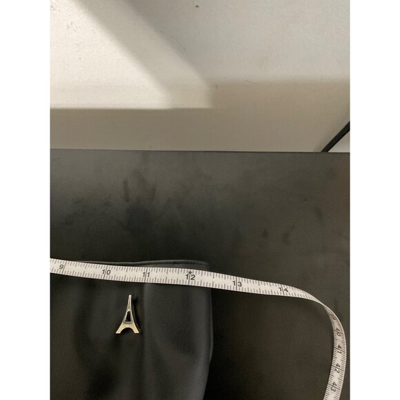 *MANIERE DE VOIR Women Faux Leather/Sheer Pants NEW Black size US 6 - Picture 10 of 13